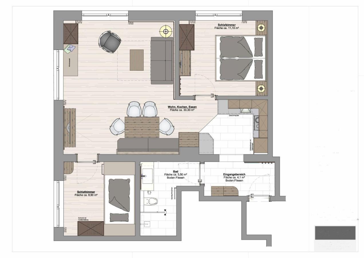 Mocking Ferienappartements Kitzbühel Exterior foto
